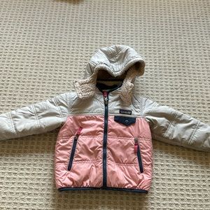 Girl Patagonia tribbles coat